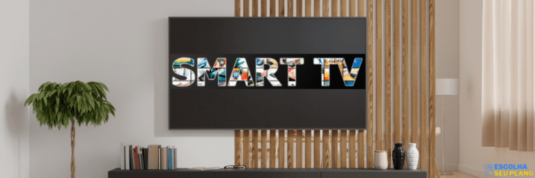 Smart TV com as últimas tecnologias de tela e design moderno