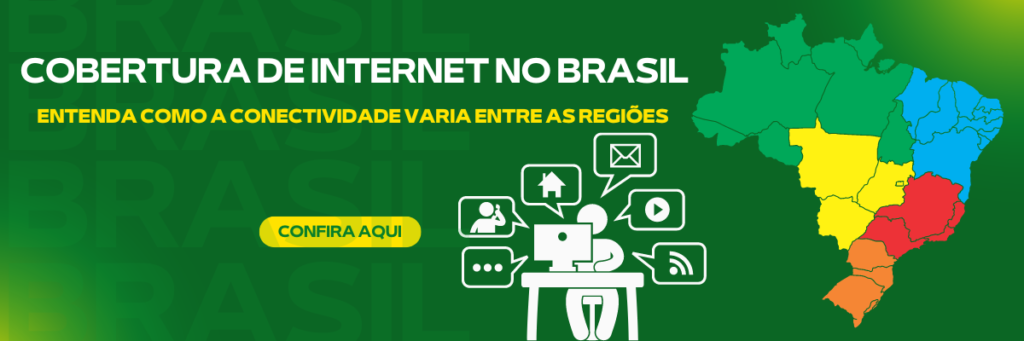 Cobertura de Internet no Brasil